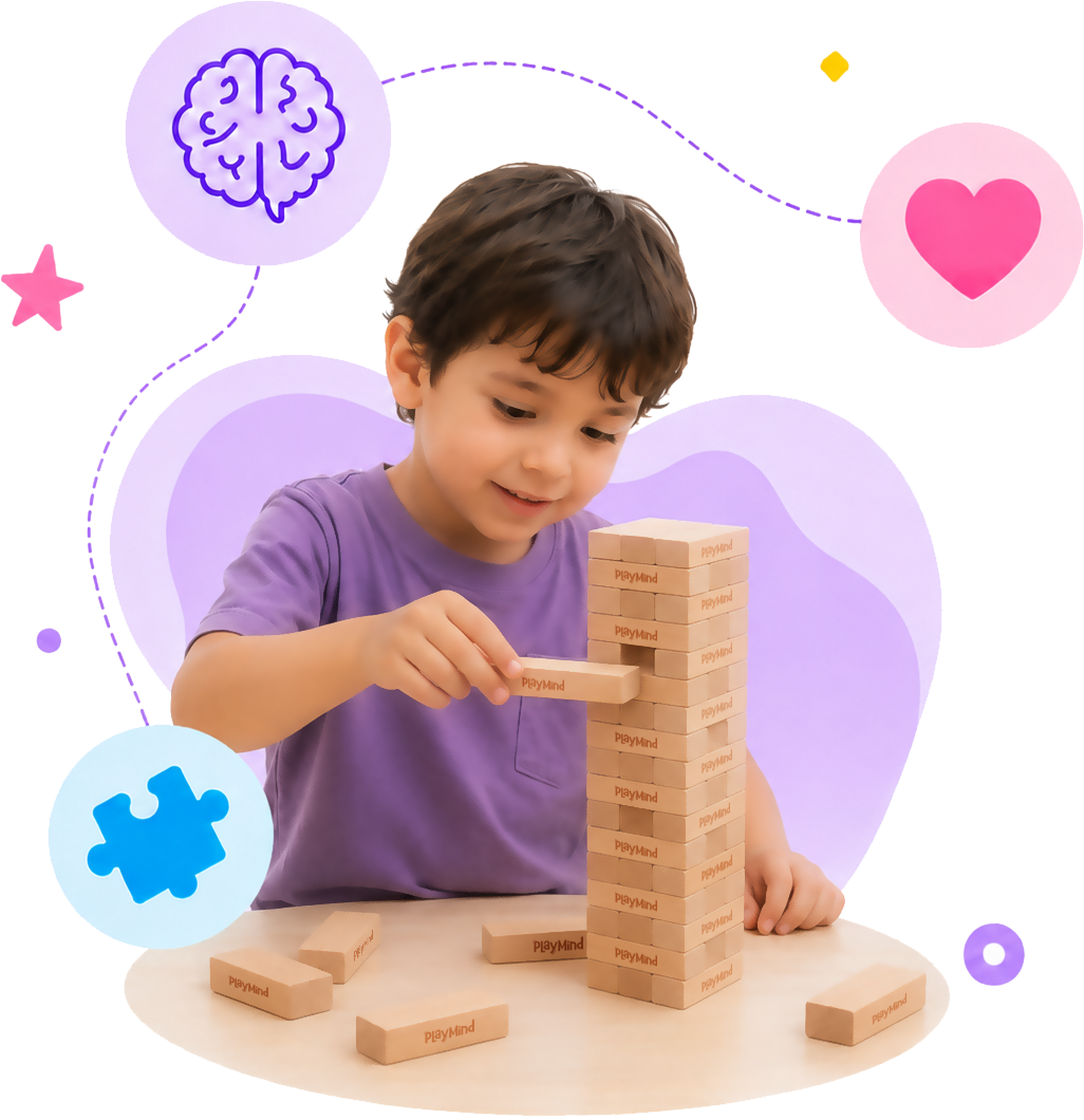 Niño jugando con EquilibradaMente