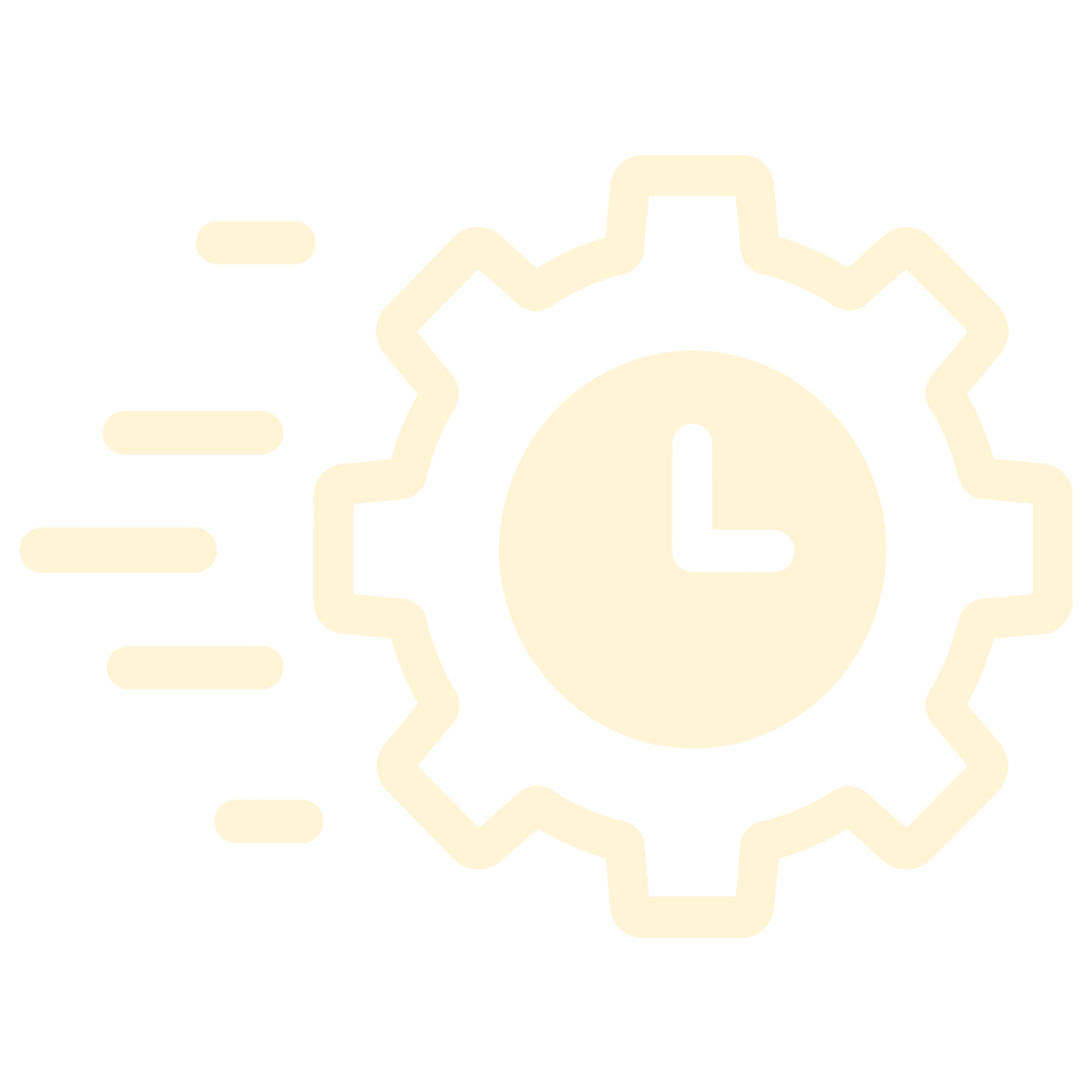 Ícono de velocidad de procesamiento
